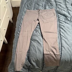 Birddogs Gray Chino Pants 34x34 Lined